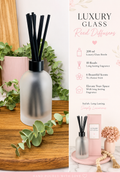 Luxury glass reed diffusers