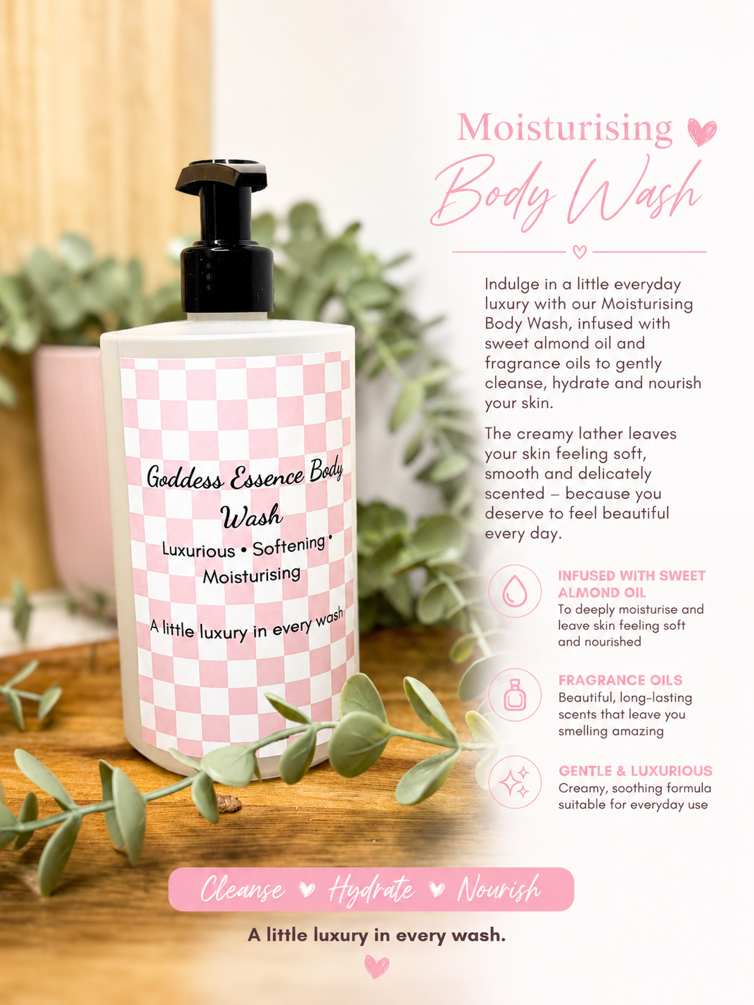 Goddess Essence body wash