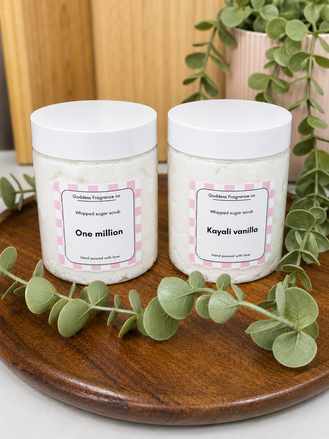 Goddess fluffy body wash