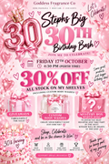 Steph's big birthday sale <3