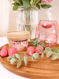 Chocolate and strawberry box